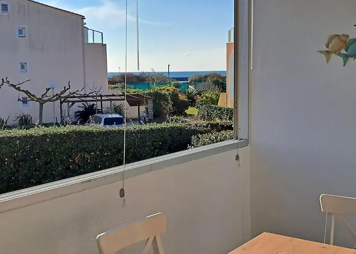 Les Terrasses De La 255, T3 Bien Equipe, Wifi, Parking アパート アグド